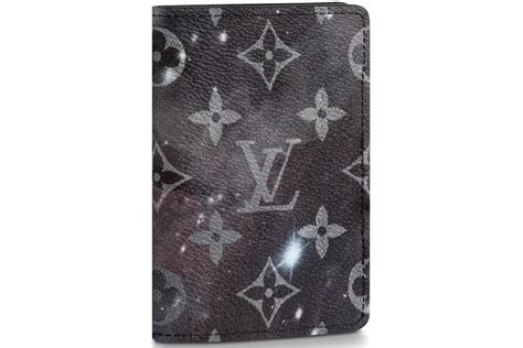 Louis Vuitton Pocket Organizer Monogram Galaxy Black 